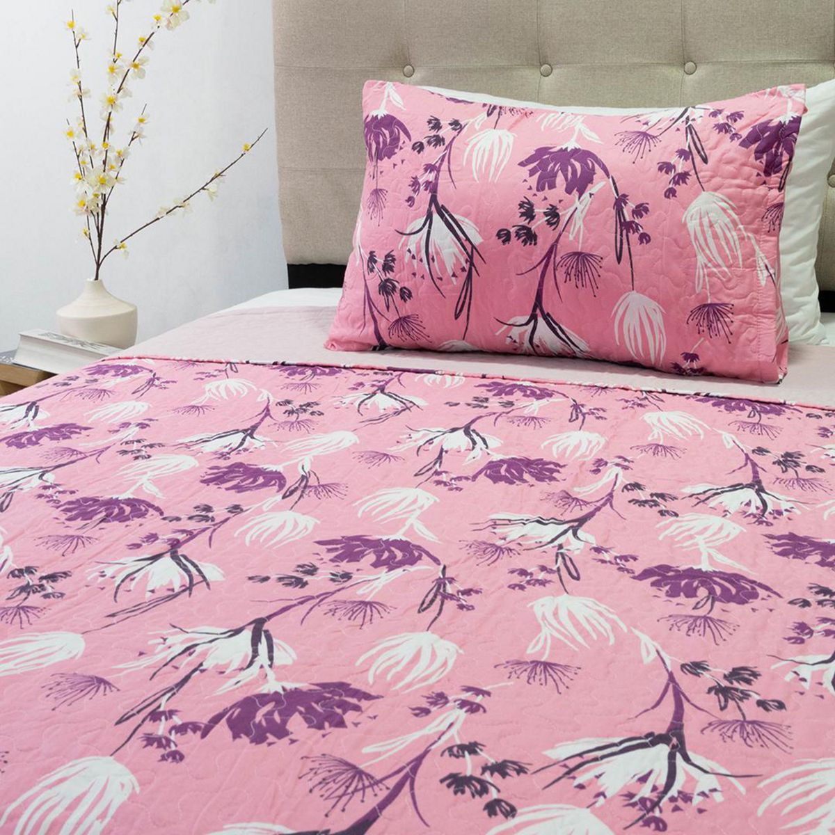 DORAL - Quilt 1.5 plazas Stitchy Multicolor