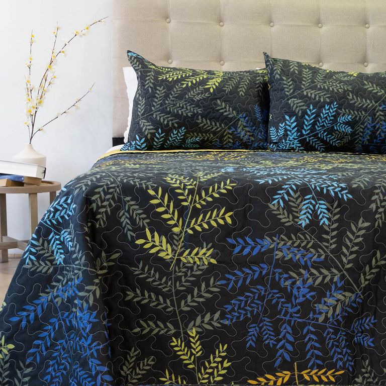 DORAL Quilt 2 plazas Stitchy Multicolor