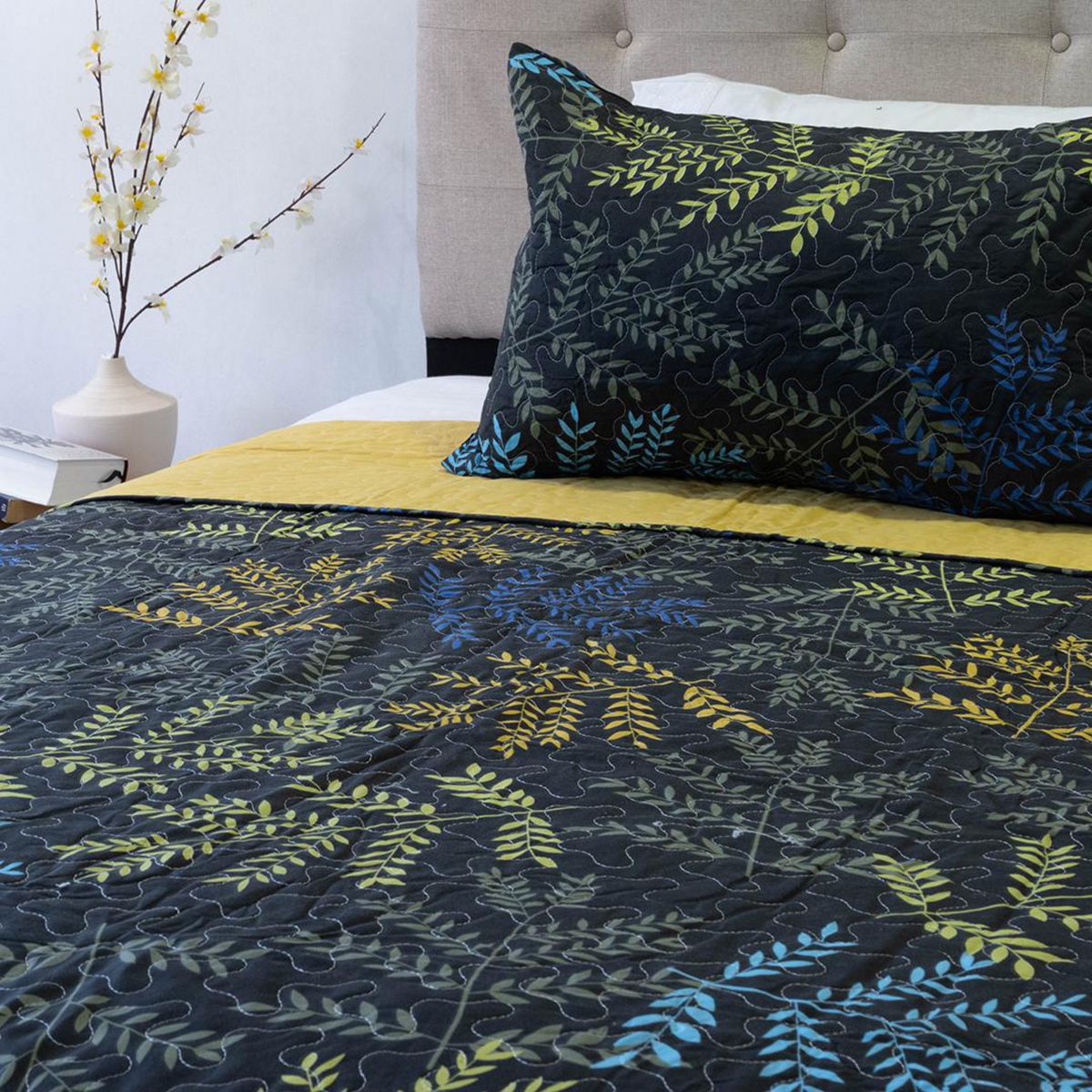 DORAL - Quilt 1.5 plazas Stitchy Multicolor 