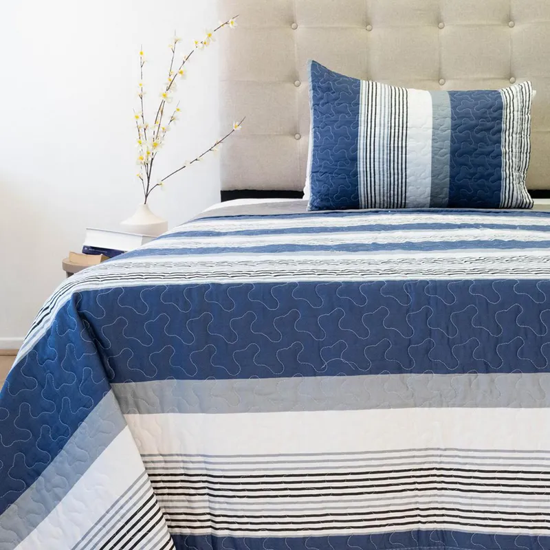 DORAL - Quilt 1.5 plazas Stitchy Multicolor 