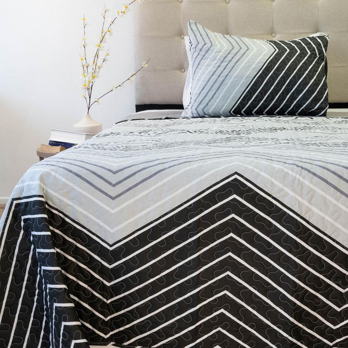 DORAL - Quilt 1.5 plazas Stitchy Multicolor 