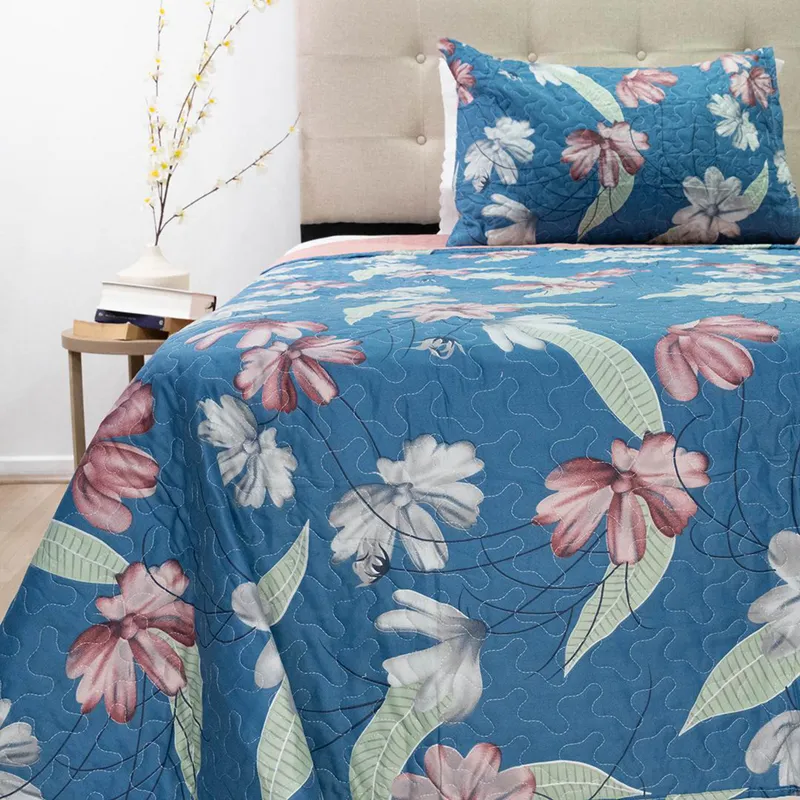 DORAL - Quilt 1.5 plazas Stitchy Multicolor 