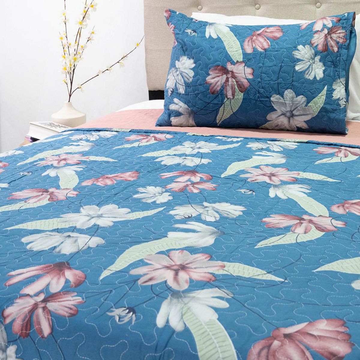 DORAL - Quilt 1.5 plazas Stitchy Multicolor 