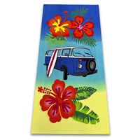 Toalla Playa 120 gr Poliéster 70x140 cm Multicolor