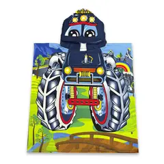 DORAL - Toalla Infantil 120 gr Poliéster 60x120 cm Multicolor