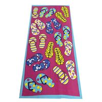 Toalla Playa 120 gr Poliéster 70x140 cm Multicolor