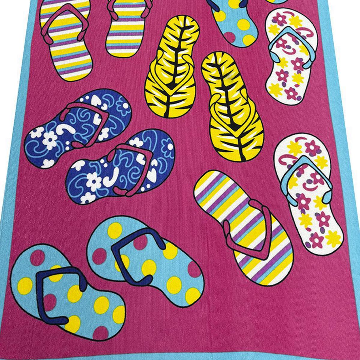 DORAL - Toalla Playa 120 gr Poliéster 70x140 cm Multicolor