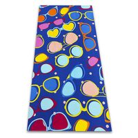 Toalla Playa 120 gr Poliéster 70x140 cm Multicolor