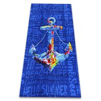 Toalla Playa 120 gr Poliéster 70x140 cm Multicolor