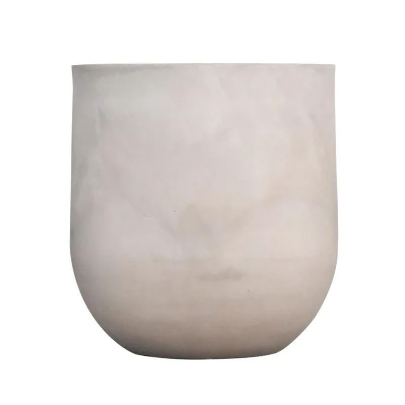 JAPI - Macetero de Cerámica 55x59 cm Beige