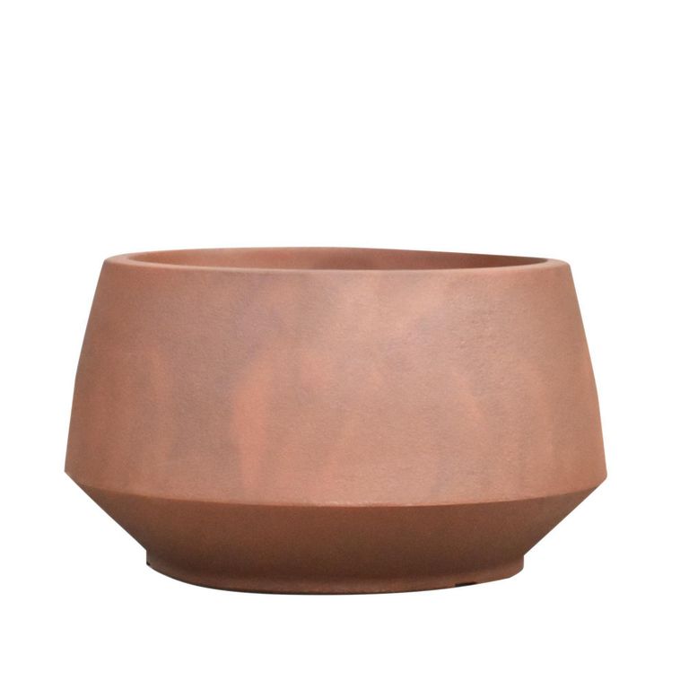 Macetero de Cerámica 63x35.5 cm Óxido