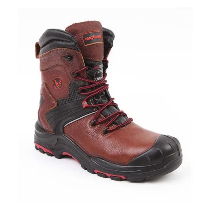 MAX WORK - Bota de Seguridad Unisex Talla 43 Maxstrong