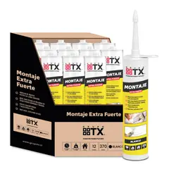 TX - Adhesivo de Montaje Extra Fuerte 370 Gr caja 12 un