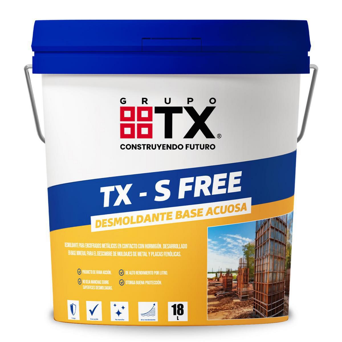 TX - Desmoldante Multiproposito Base Mineral TX SFREE