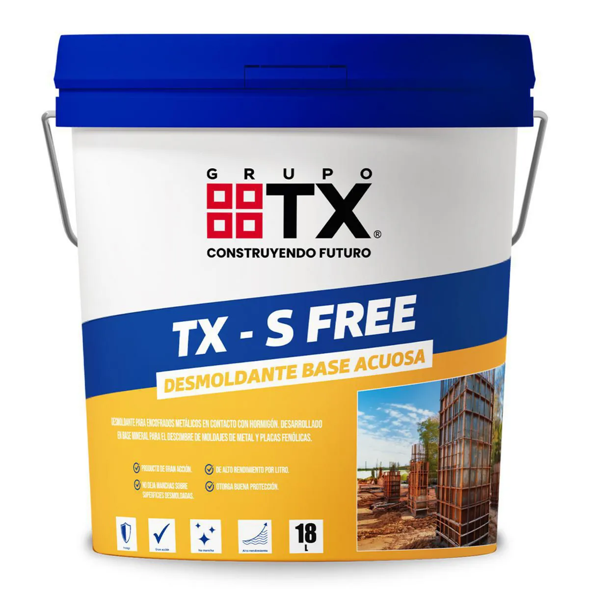 TX - Desmoldante Multiproposito Base Mineral TX SFREE