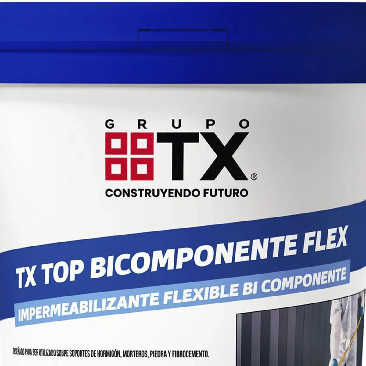 TX - Impermeabilizante Bicomponente Cementicio Gris TX Bicomponente Flex 20 kg