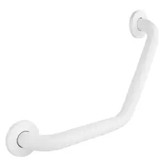 SENSI DACQUA - Barra de seguridad curva para baño 40 cm blanco
