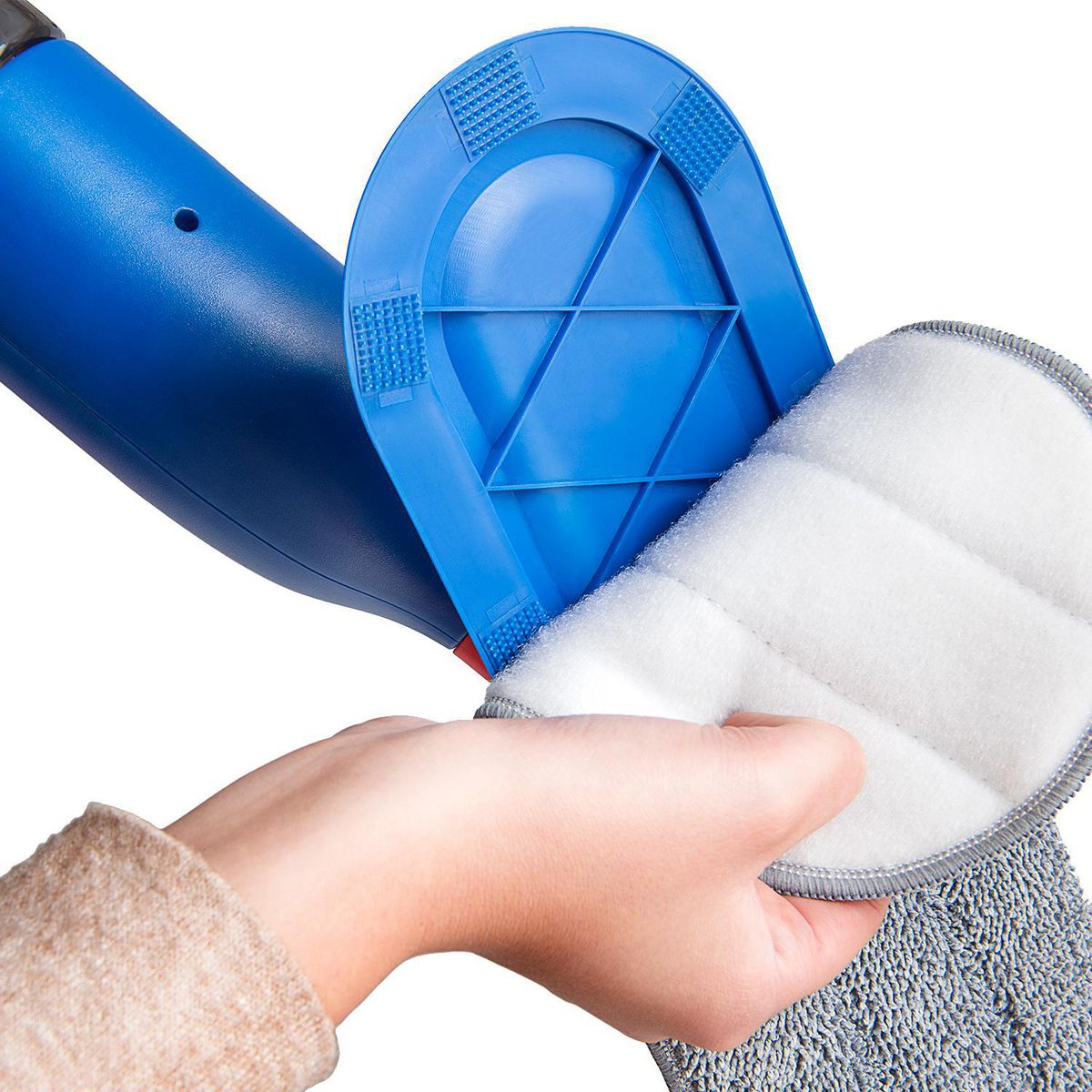 VIRUTEX - Mopa plana microfibra spray