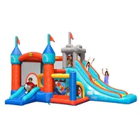 Juego Inflable 13 en 1 320x295x485 cm Celeste