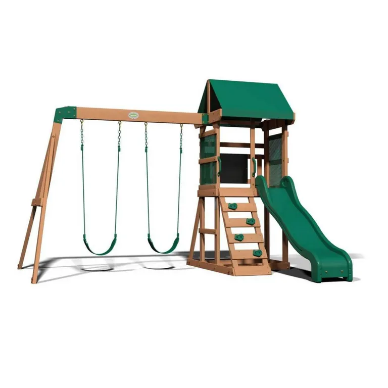 Centro de Juego Buckley 312x234x272 cm Café
