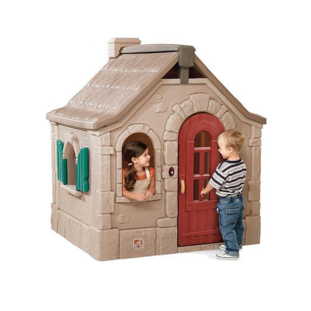 STEP 2 - Casa de Juego Fantasia de Hadas 140x163x128 cm Café Desde 3 años