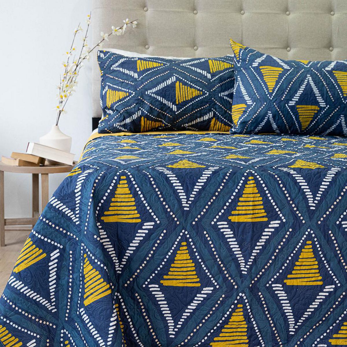 DORAL - Quilt 2 plazas Origins Multicolor 