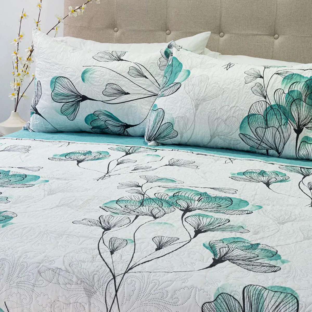 DORAL - Quilt 2 plazas Origins Multicolor 