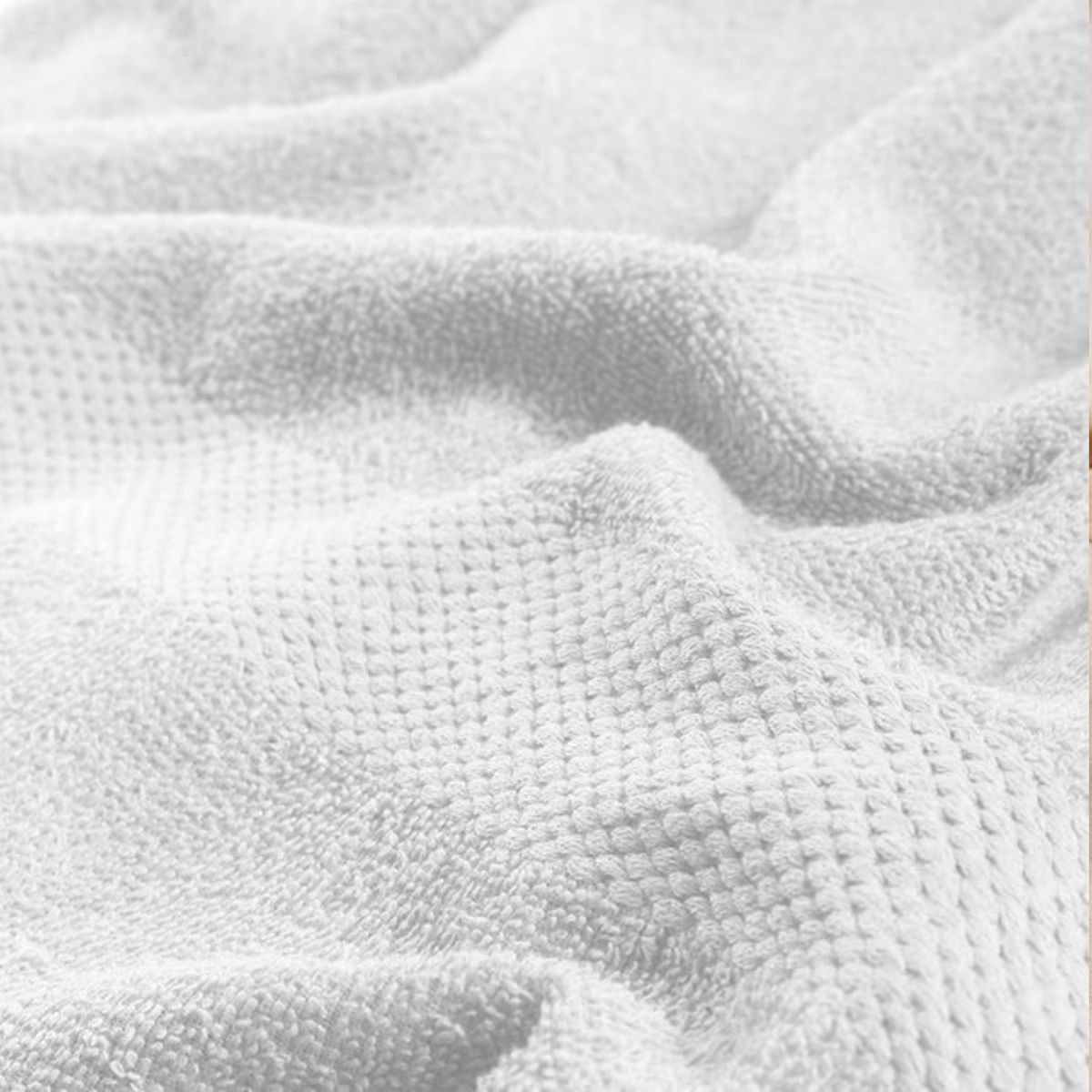 KARSTEN - Set de Toallas 380 gr Algodón 70x135 cm Blanco