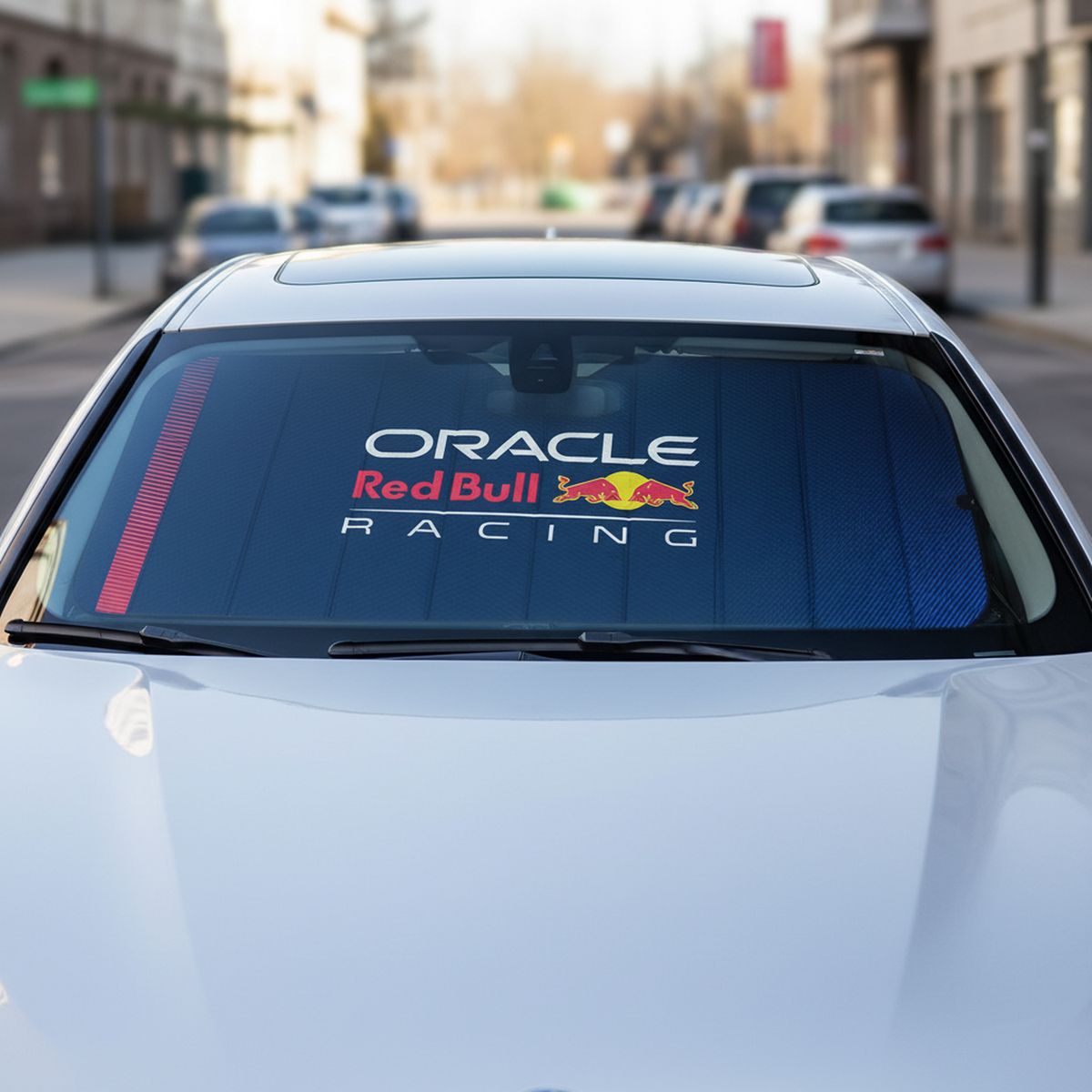 RED BULL - Parasol Frontal Azul