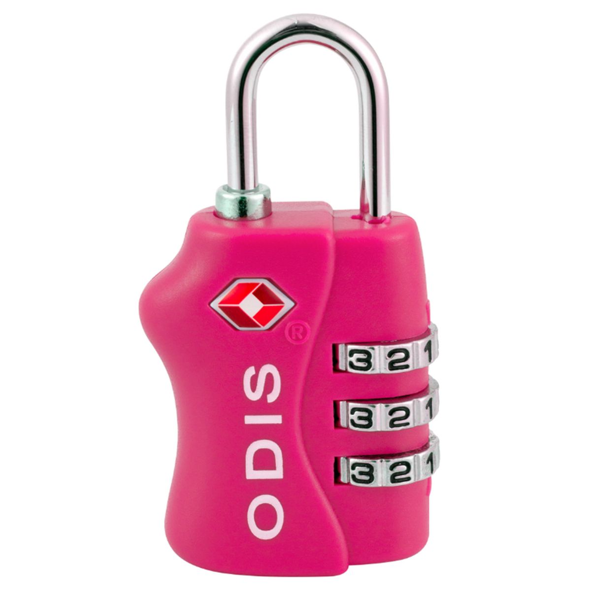 ODIS - Candado Tsa Maleta Viaje 33mm Combinación - Rosado