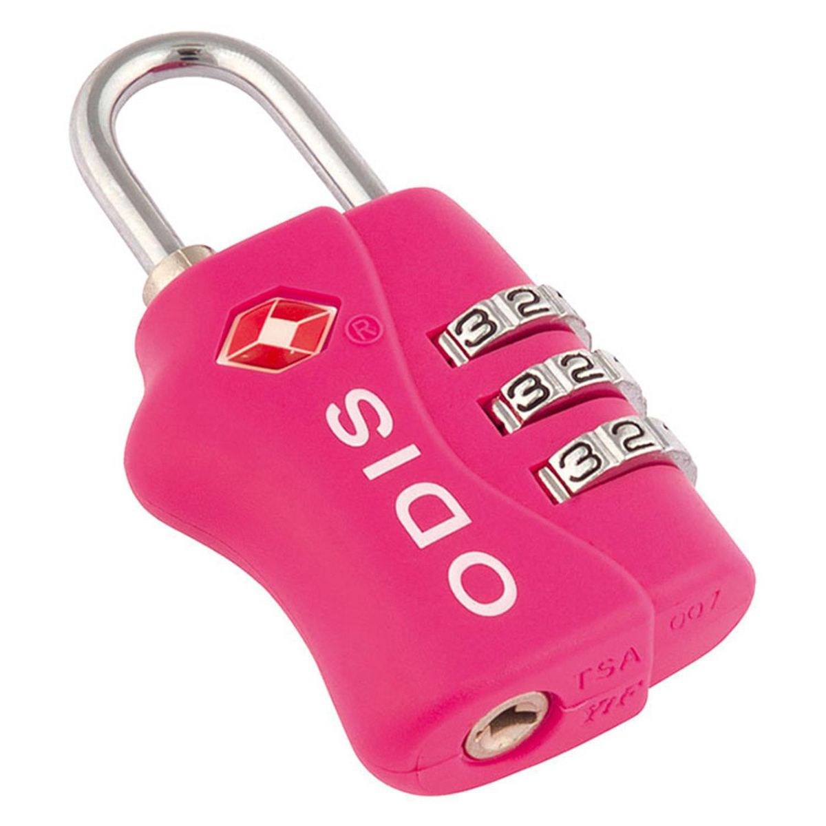 ODIS - Candado Tsa Maleta Viaje 33mm Combinación - Rosado