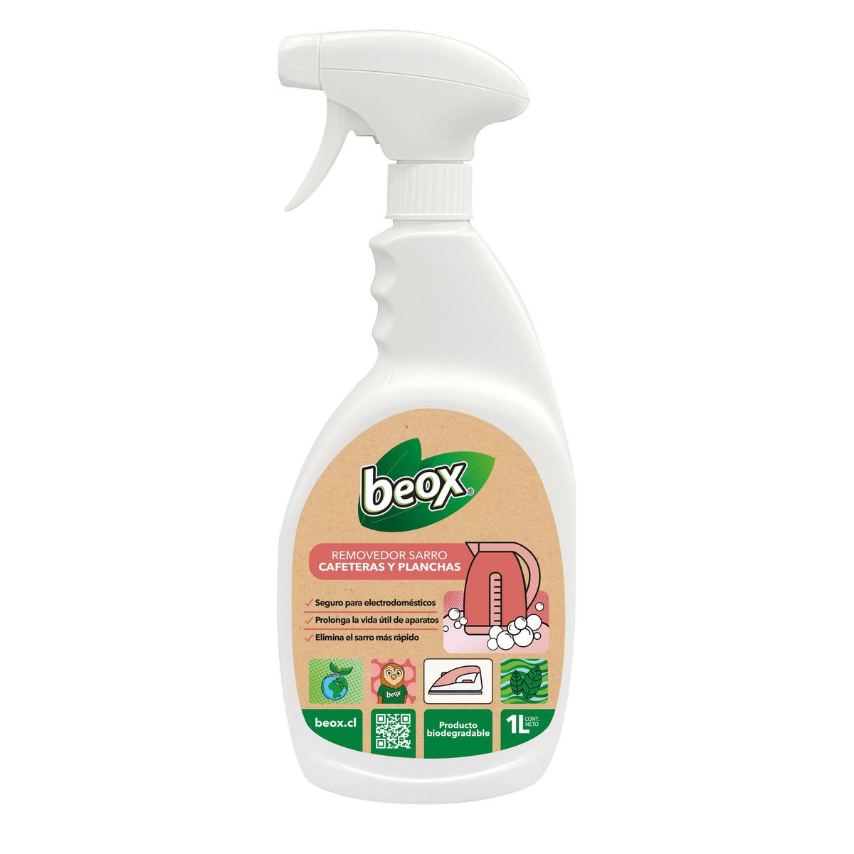 BEOX - Removedor Sarro Hogar 1 Lt con gatillo