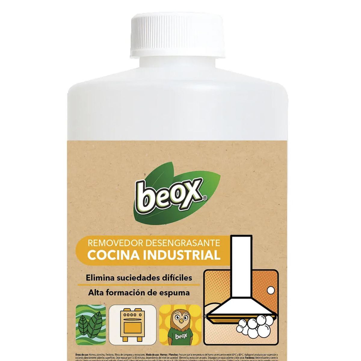 BEOX - Removedor Desengrasante Cocina Industrial 1 Lt