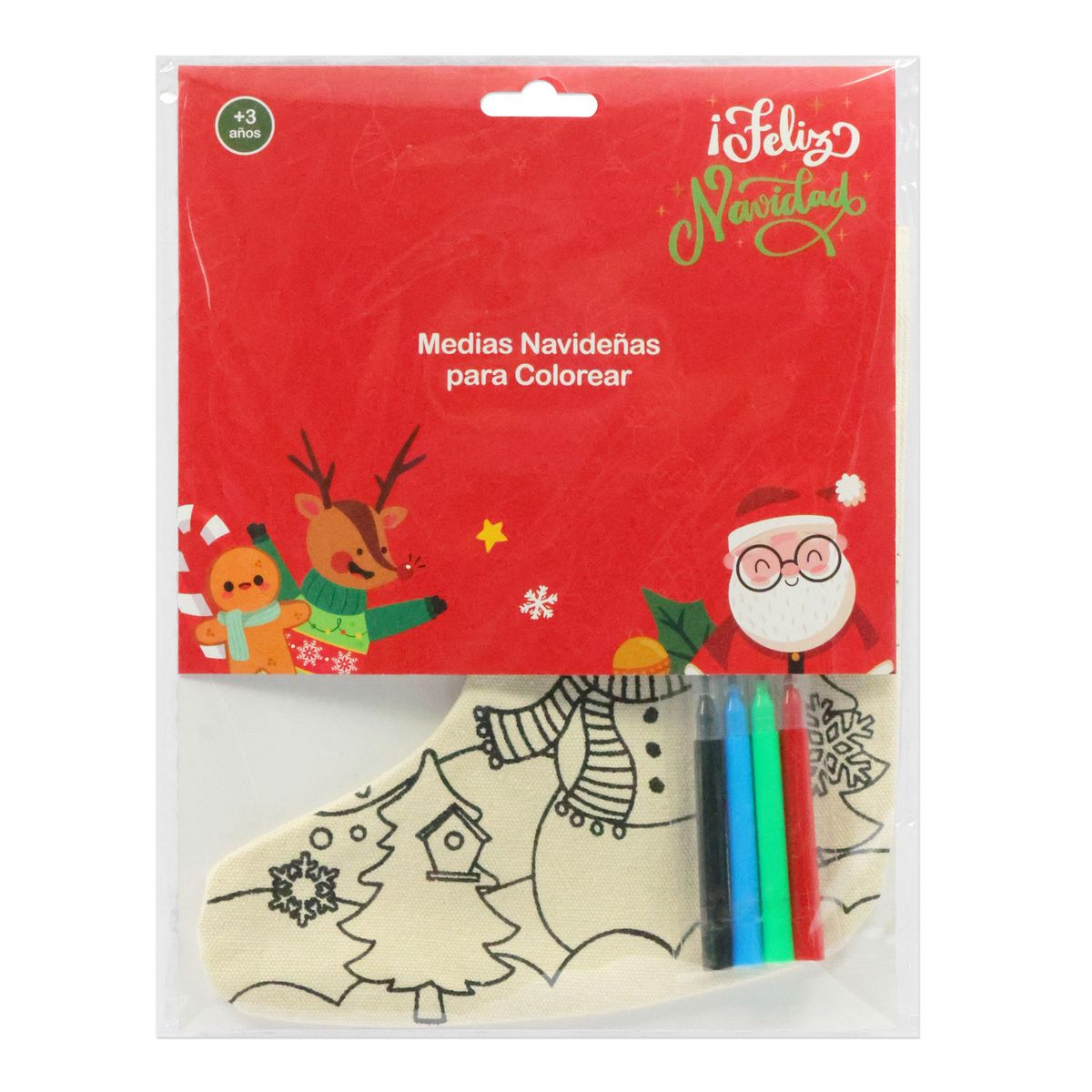 PRONOBEL - Medias Navideñas Para Colorear