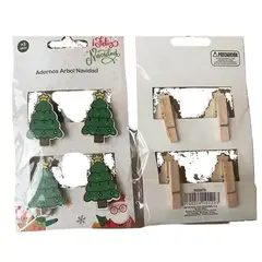 PRONOBEL - Pack 4 Adornos Árbol Navidad