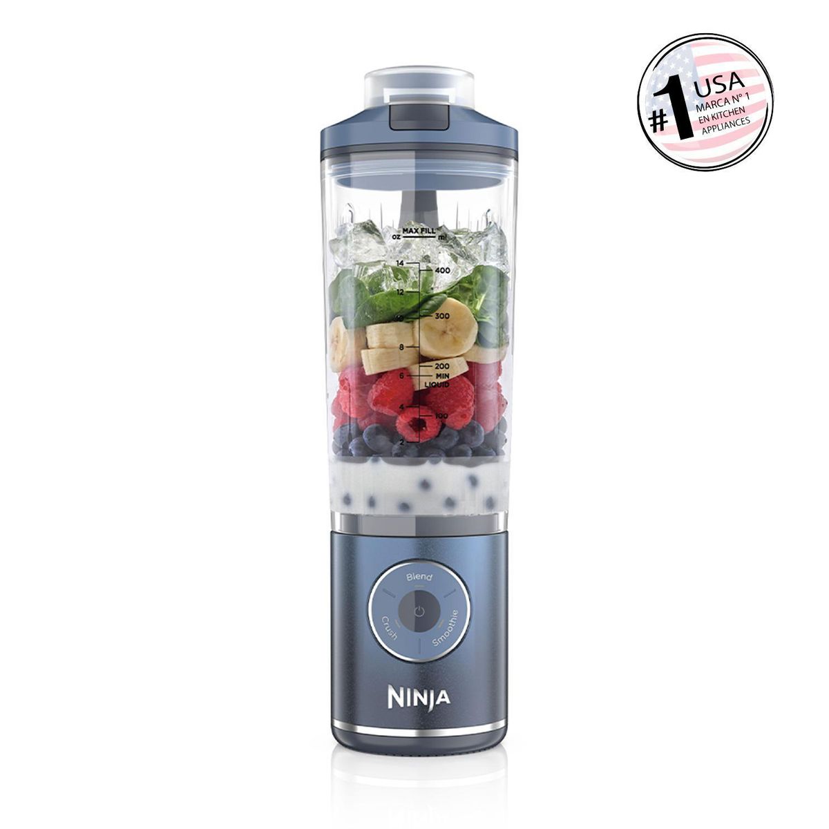 NINJA - Licuadora Litros Navy BC251EUNV
