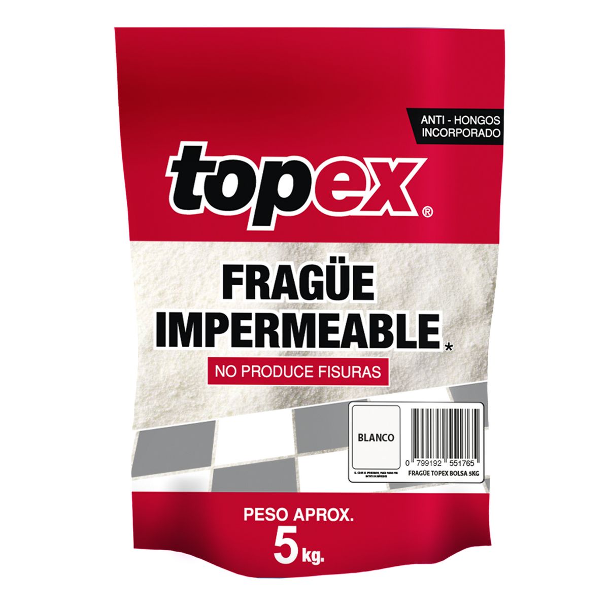 TOPEX - Frague Blanco 5 kg