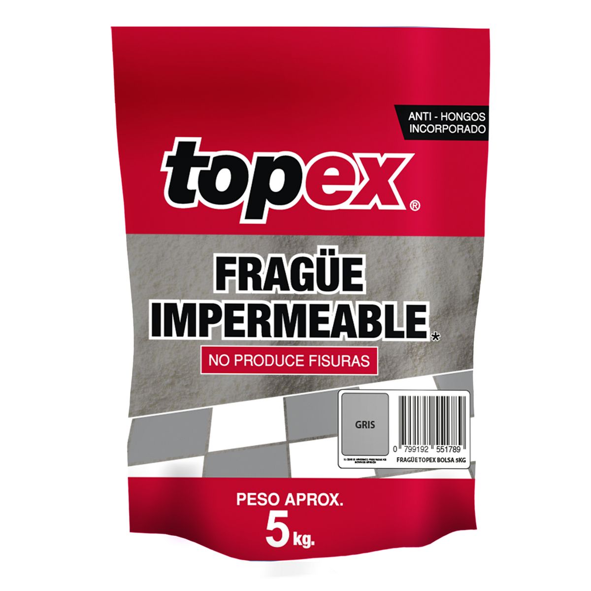 TOPEX - Frague Gris 5 kg