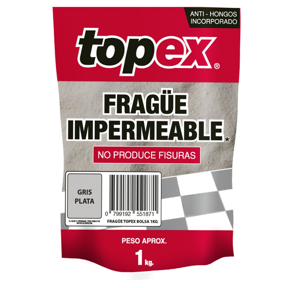 TOPEX - Frague Gris Plata 1 kg
