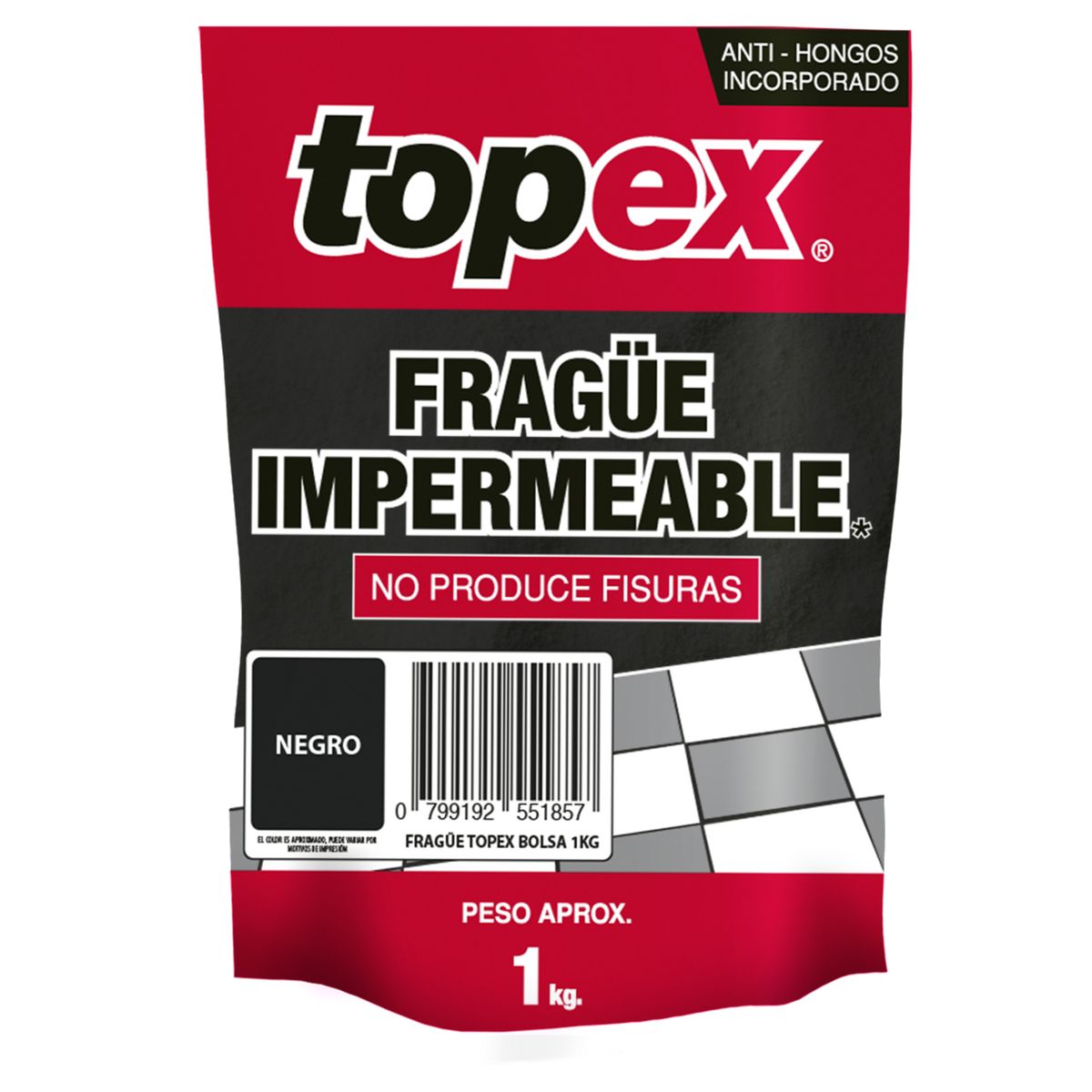 TOPEX - Frague Negro 1 kg