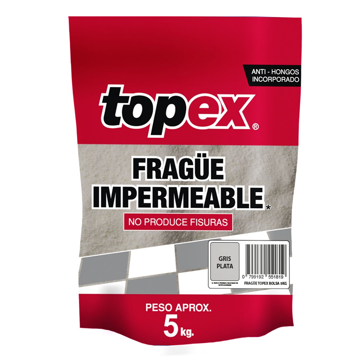 TOPEX - Frague Gris Plata 5 kg