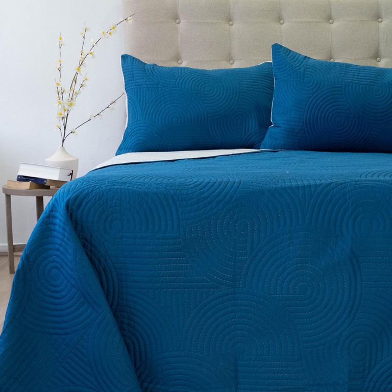 DORAL Quilt 2 plazas BICOLOR Multicolor