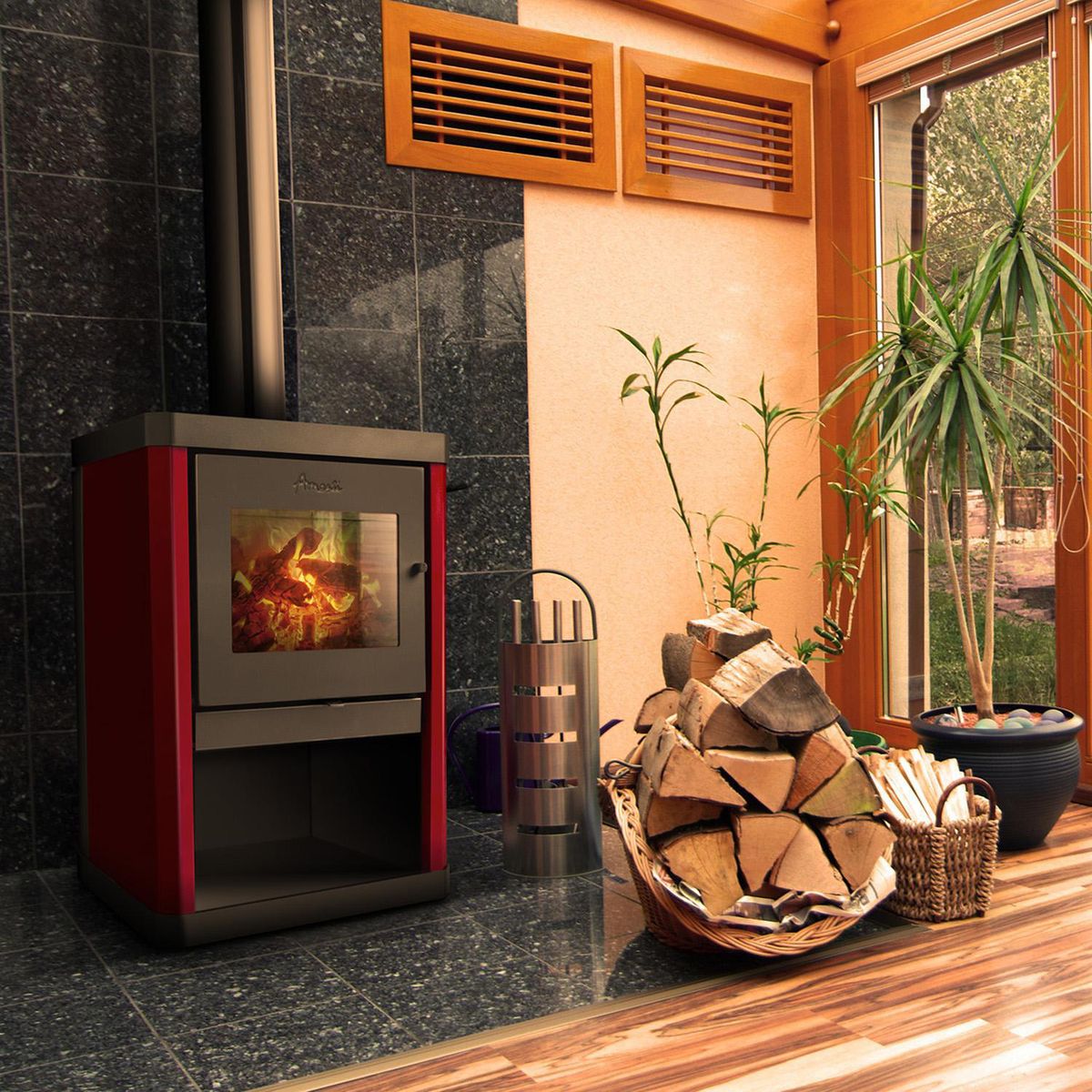 AMESTI - Estufa Leña Classic 400 