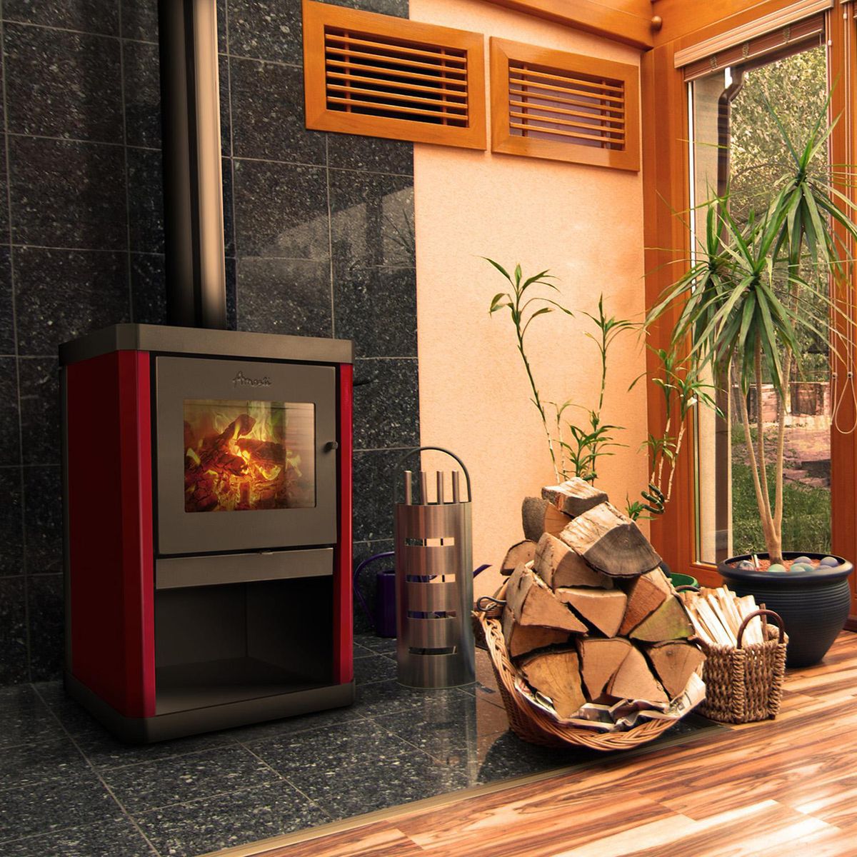AMESTI - Estufa Leña Classic 400 