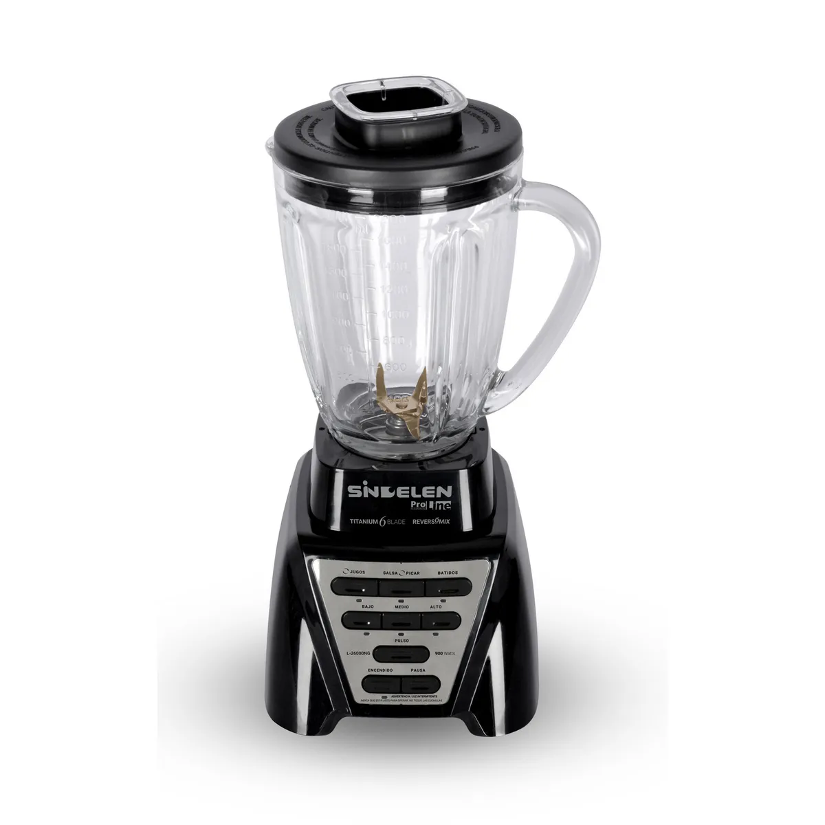 SINDELEN - Licuadora Reversible 2.2 Litros Negro L-26000NG