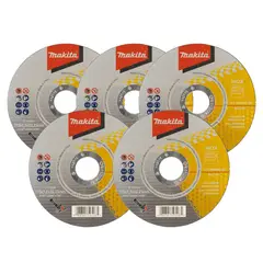 MAKITA - Pack 5 discos de corte INOX 4 1/2" 1mm