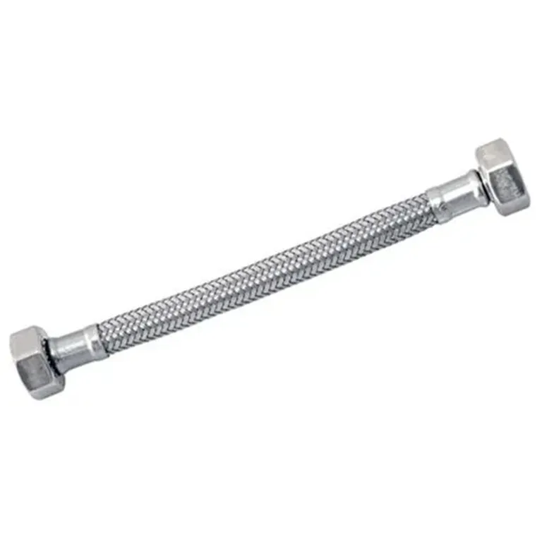 Flexible Agua Lavamano/Plato Hi-Hi 1/2"x1/2" 30cm