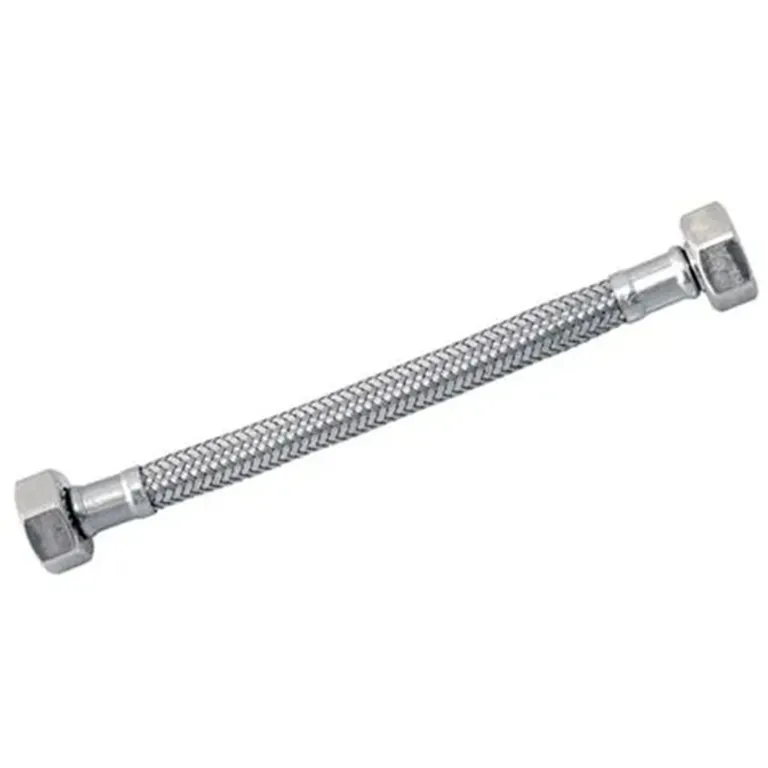 Flexible Agua Lavamano/Plato Hi-Hi 1/2"x1/2" 40cm
