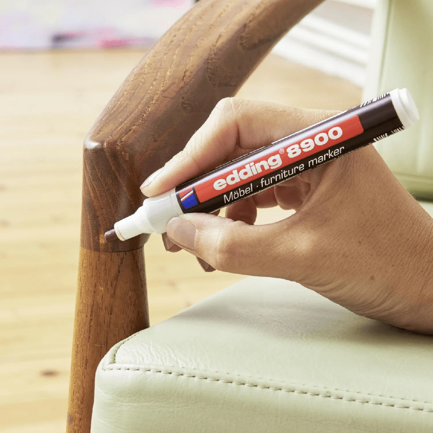 EDDING Marcador Lacado para Muebles Blanco | Falabella Chile