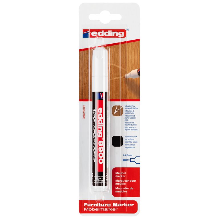 Marcador Lacado para Muebles Negro